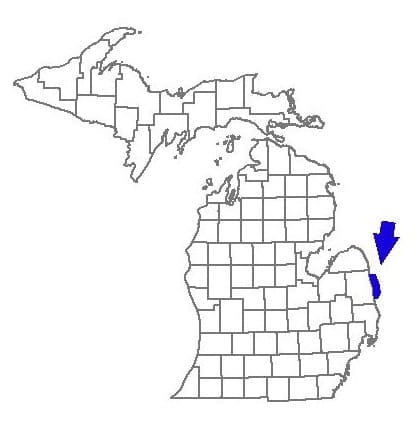 Sanilac Shores Underwater Preserve - click for map Sanilac Shores Underwater Preserve