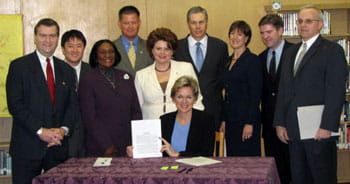 High School Bill Signing
