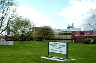 Agriculture's Geagley Laboratory Building in East Lansing