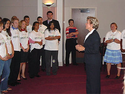 First Image: Governor Granholm at the Google announcement