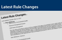 Latest Rule Changes