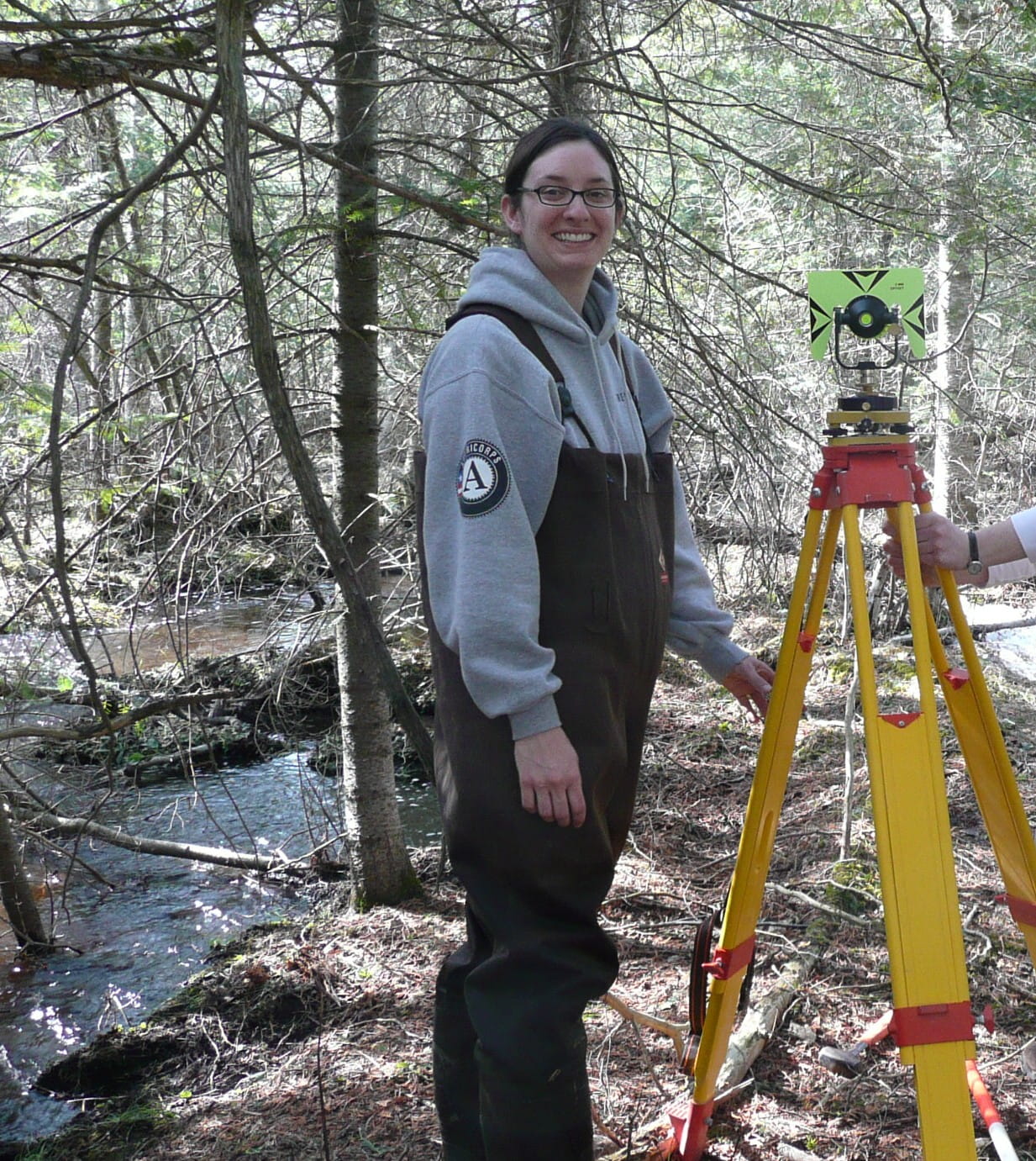 Michigan's AmeriCorps Member of the Month - June 2008: Casey Ressl, Huron Pines