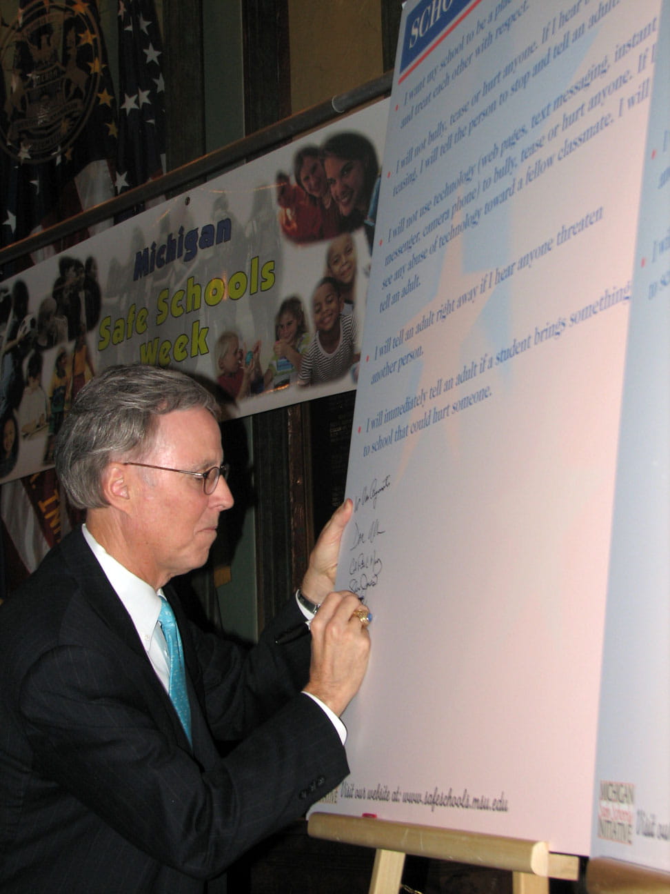 State Superindentent of Public Instruction Mike Flanagan