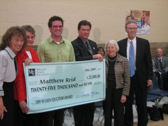 Milken Award Winner