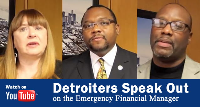 Detroiters speak out