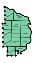 Eat Safe Fish Guides - Map of Northeast Region