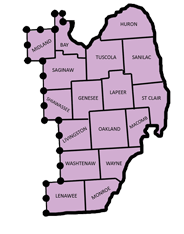 Eat Safe Fish Guides - Map of Southeast Region