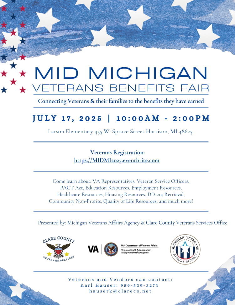 Mid Michigan Veterans Benefits Fair