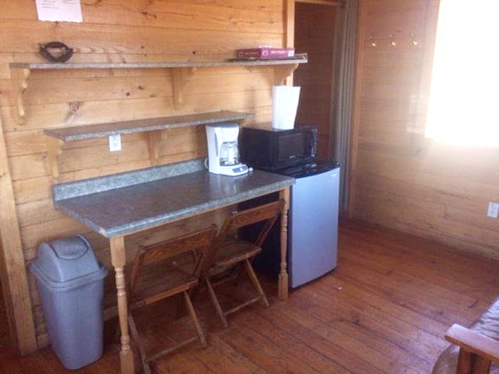 camper cabin kitchen