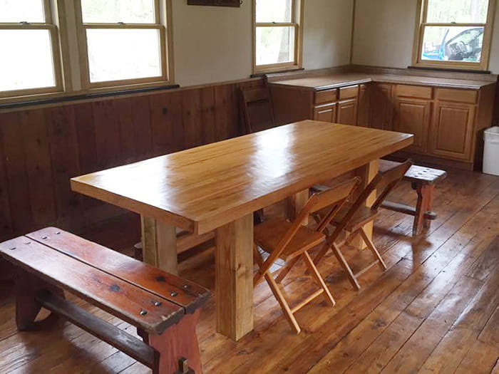 Mill cabin furnishings