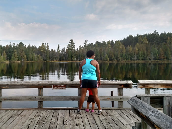Hartwick PInes fishing pier