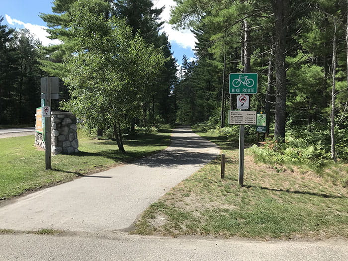 Hartwick Pines Grayling Bicycle Turnpike