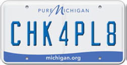 Image: Plate It Your Way License Plate