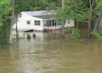 Flooded home photo