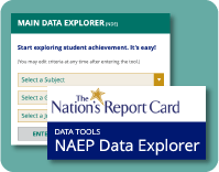 NAEP data explorer graphic OEAA