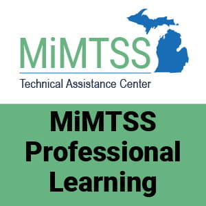 MiMTSS Professional Learning graphic