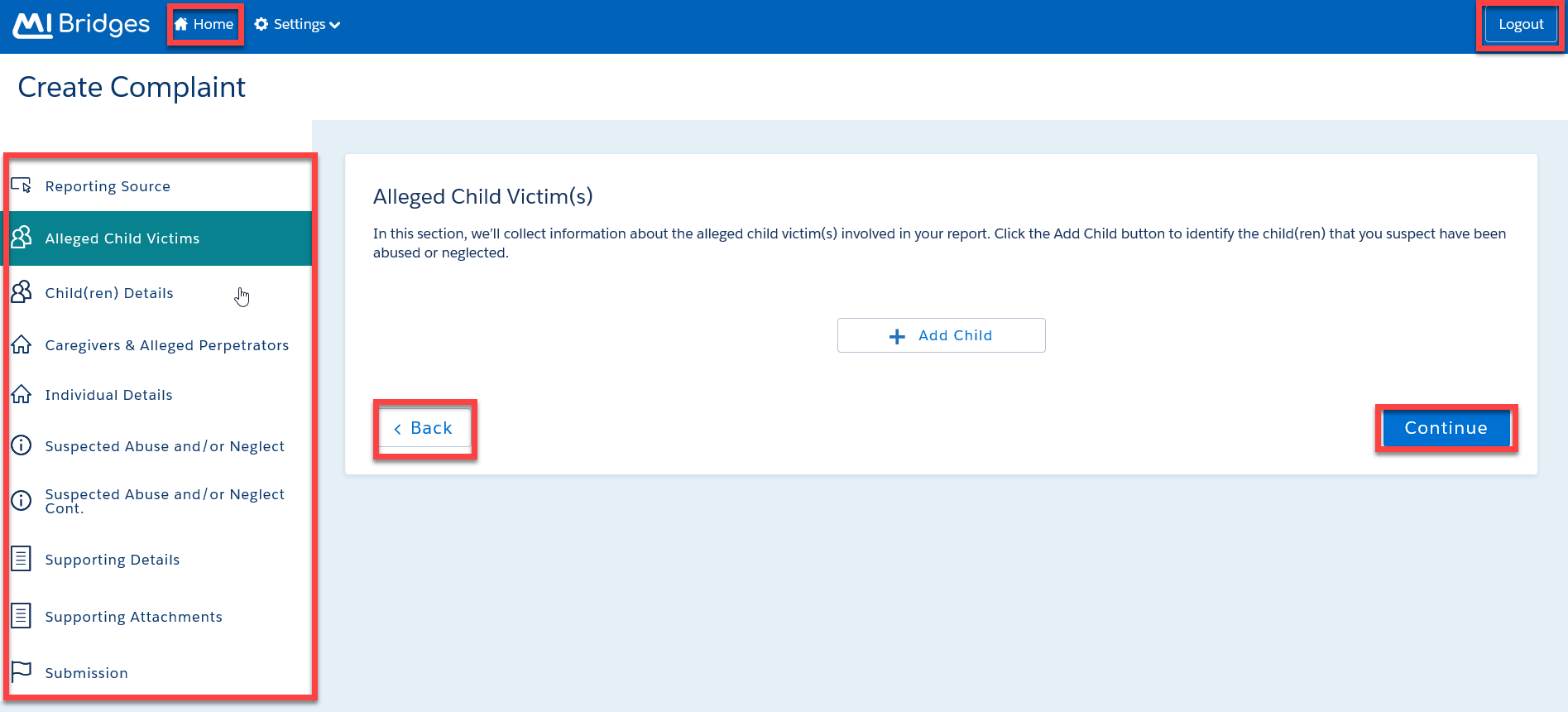 Navigation screenshot