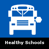 How to create a healthy school environment navigation tile for the Healthy Schools section of the website