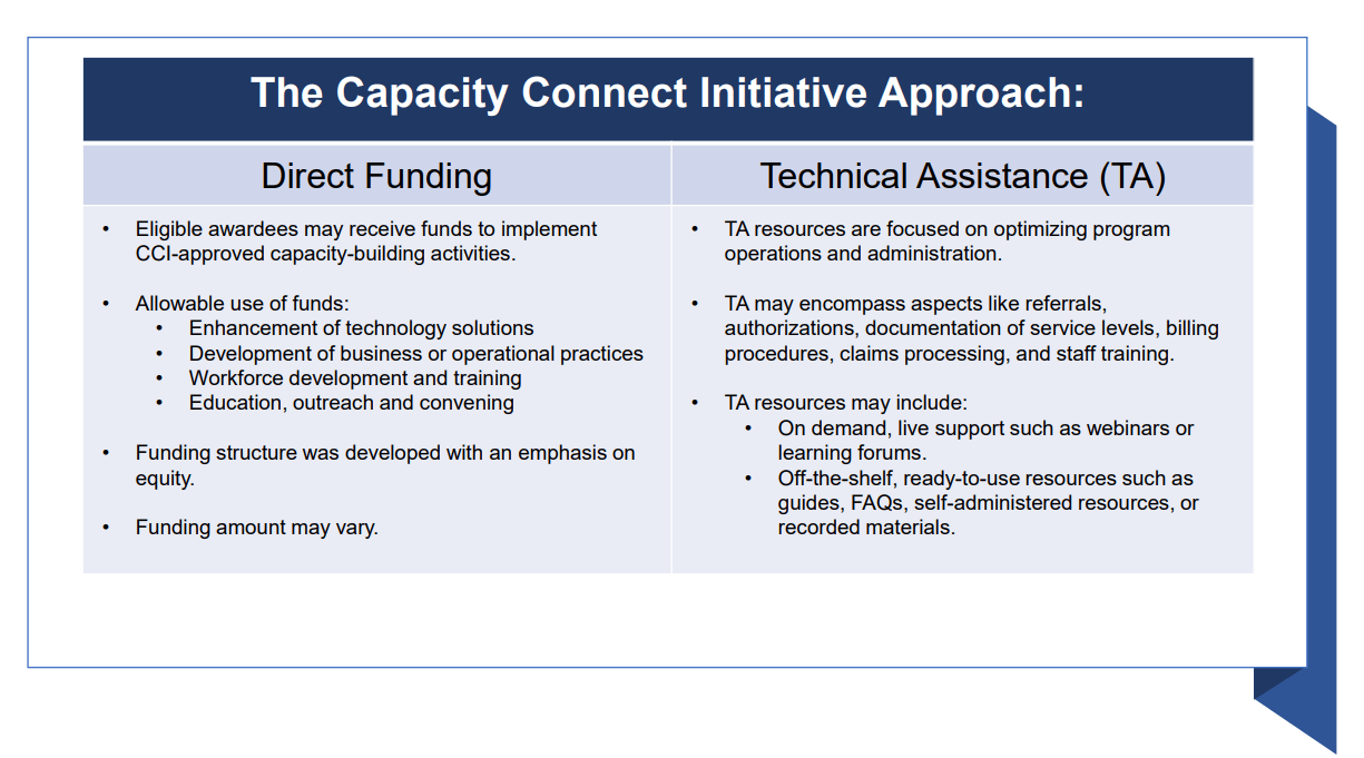 capacity connect initiative approach