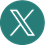 X/Twitter icon.