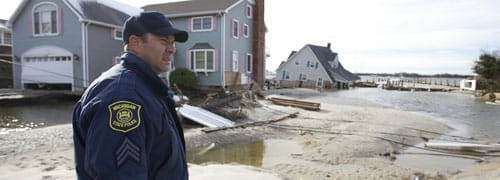 Hurricane Sandy MSP trooper