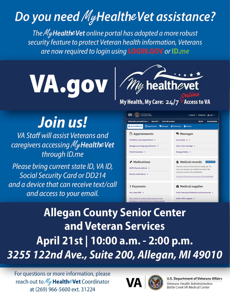 Allegan MyHealtheVet
