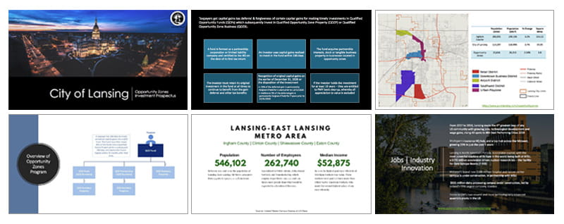 marketing your community Lansing example