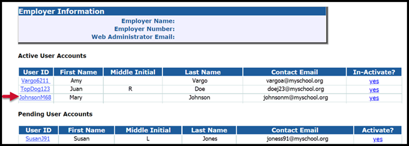 Step 2 active user accounts screenshot