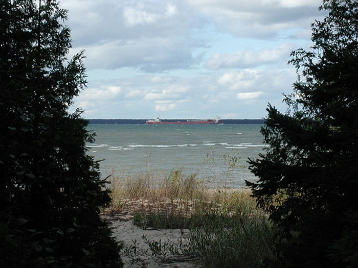 Cheboygan freighter